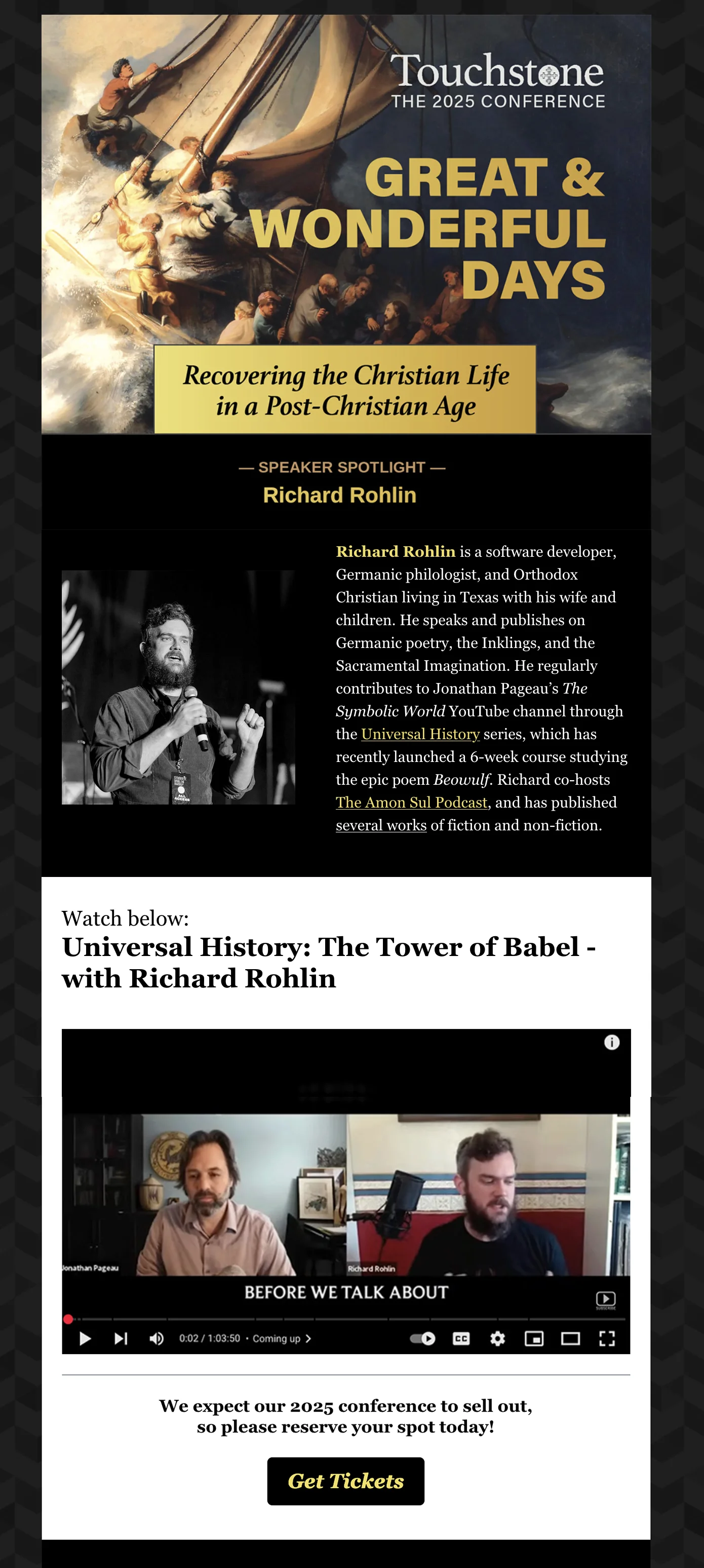 Conference Speaker Spotlight